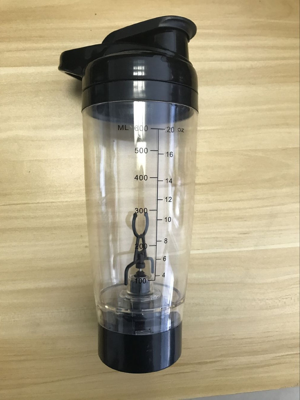 Transparent electric mixing cup